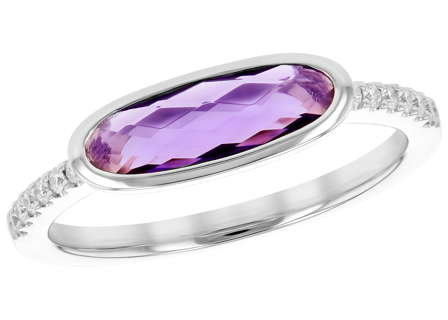 Purple Amethyst Ring (8055263985894)