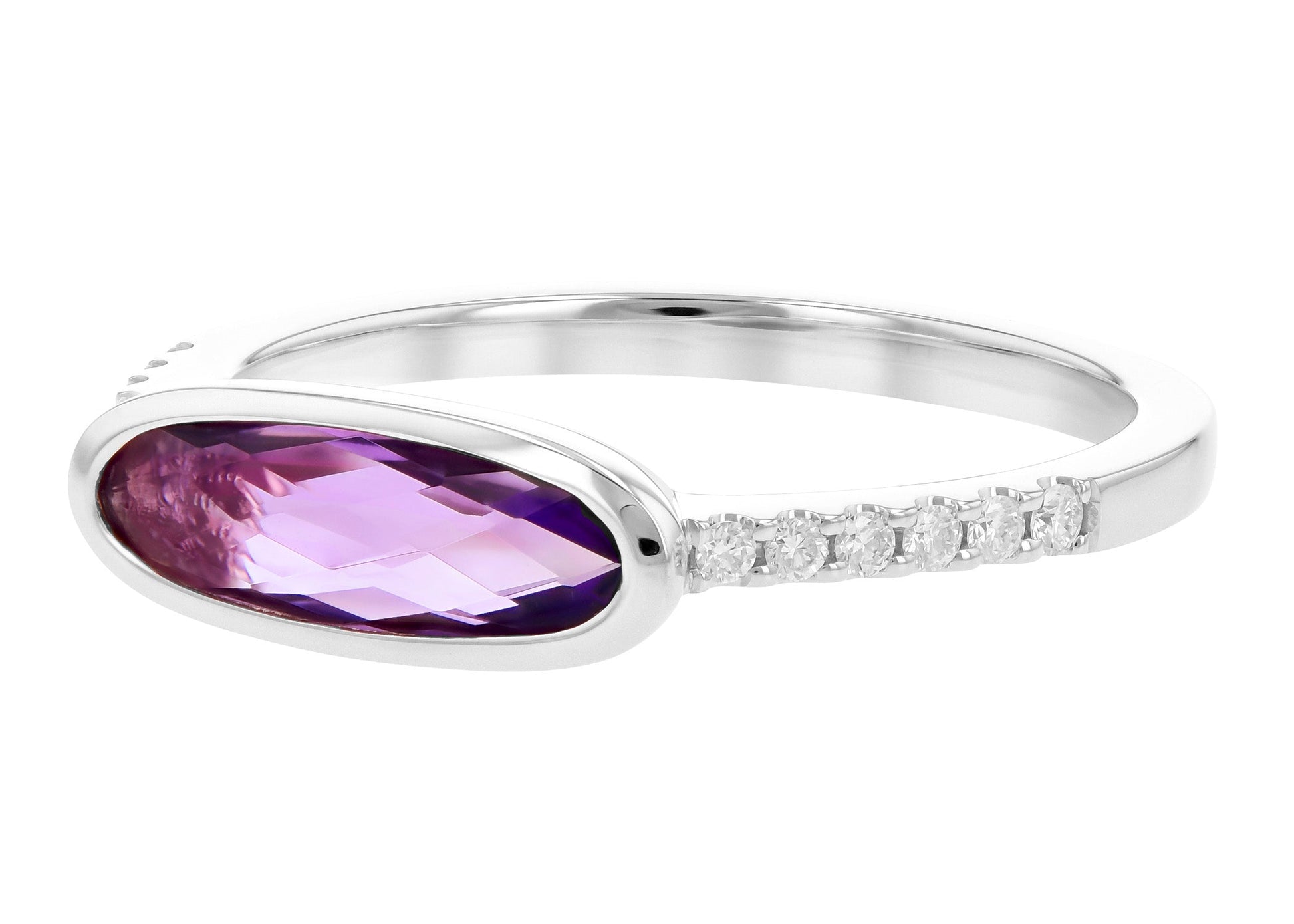 Purple Amethyst Ring (8055263985894)