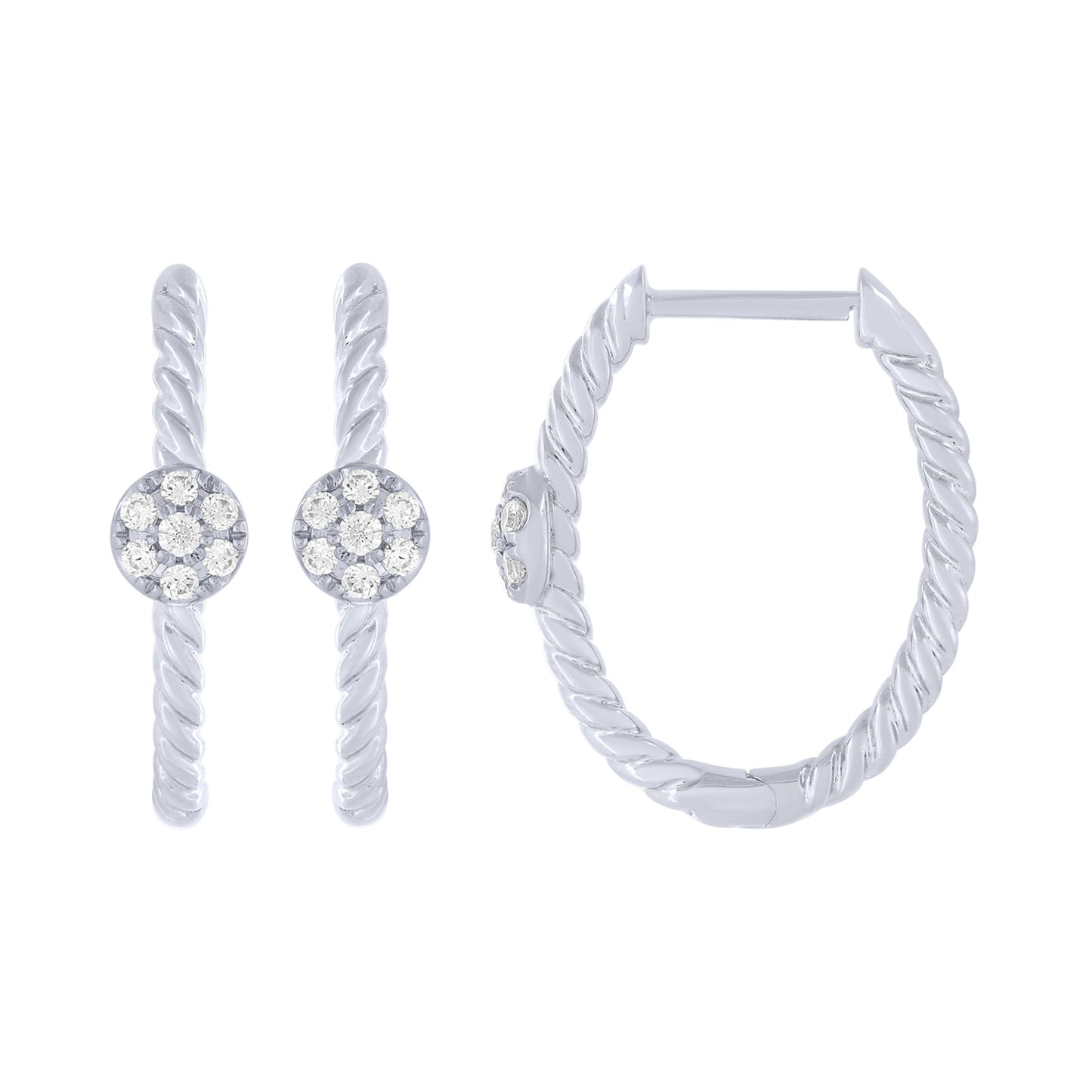 Sterling Silver 0.10Ctw Wide Bar Ring (6738323800219)