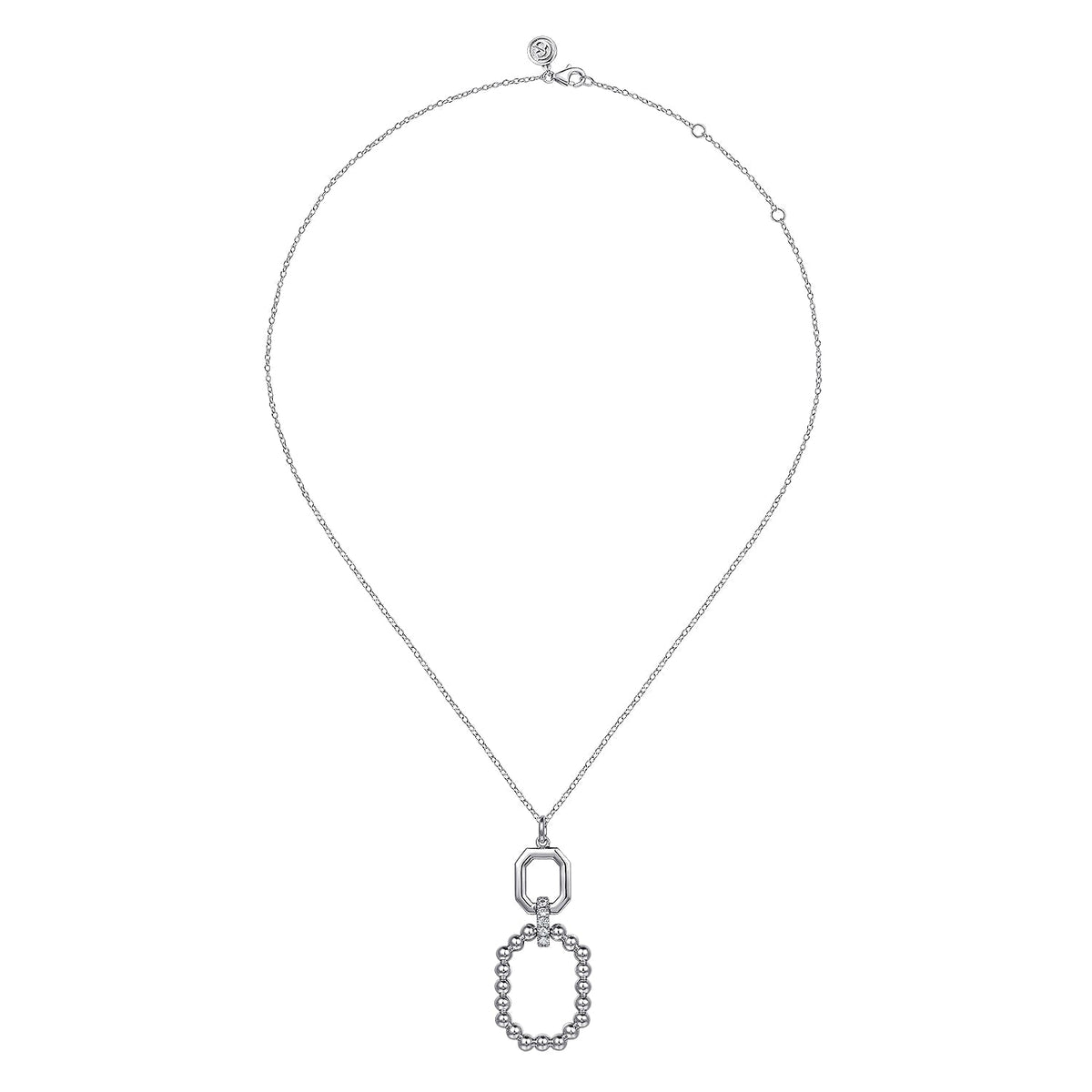 White Sapphire Necklace
