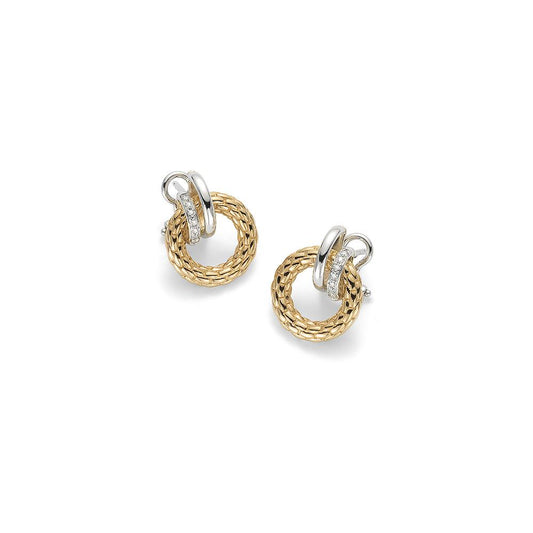 FOPE Circle Drop Earrings (6562064629915)