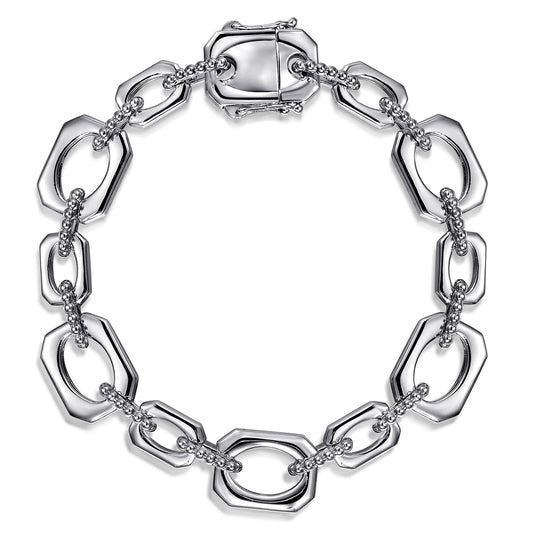 Plain Silver Bracelet