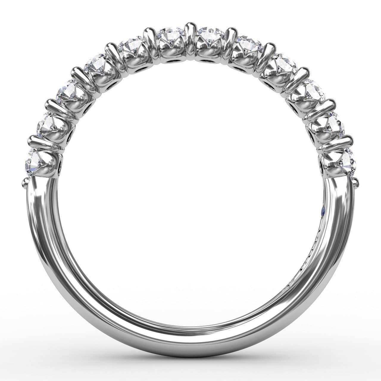 This beautiful diamond wedding band is designed to match engagement ring style S3216 (5552793452699)