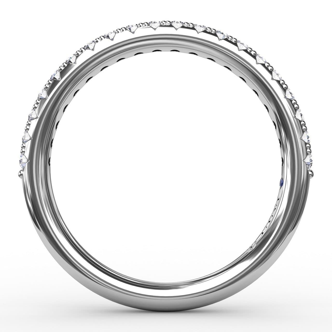 This beautiful diamond wedding band is designed to match engagement ring style S3217 (5552793616539)