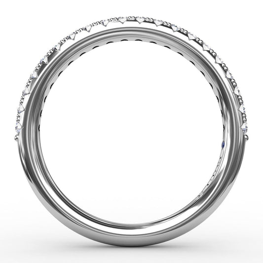 This beautiful diamond wedding band is designed to match engagement ring style S3217 (5552793616539)