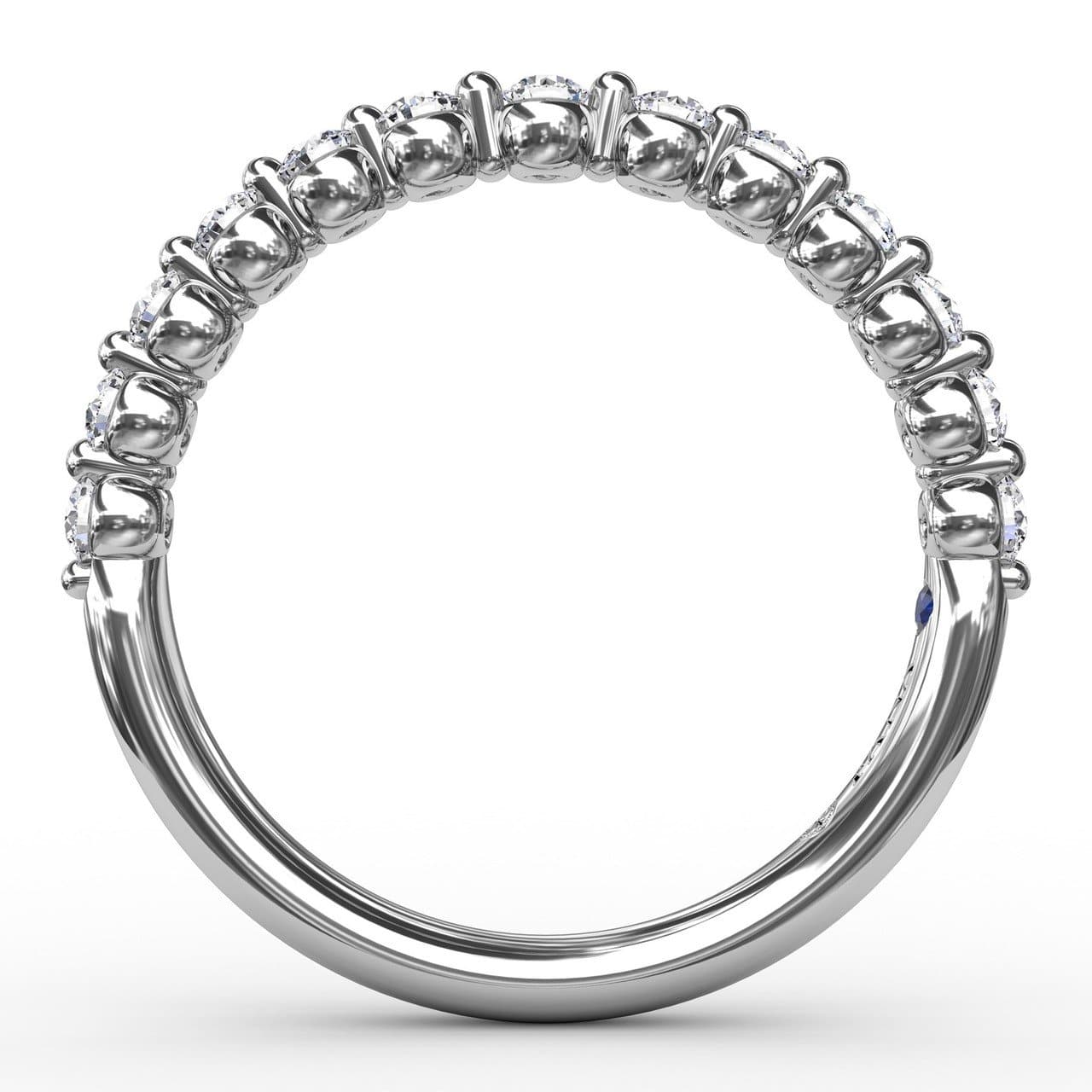 This beautiful diamond wedding band is designed to match engagement ring style S3244 (5552795058331)