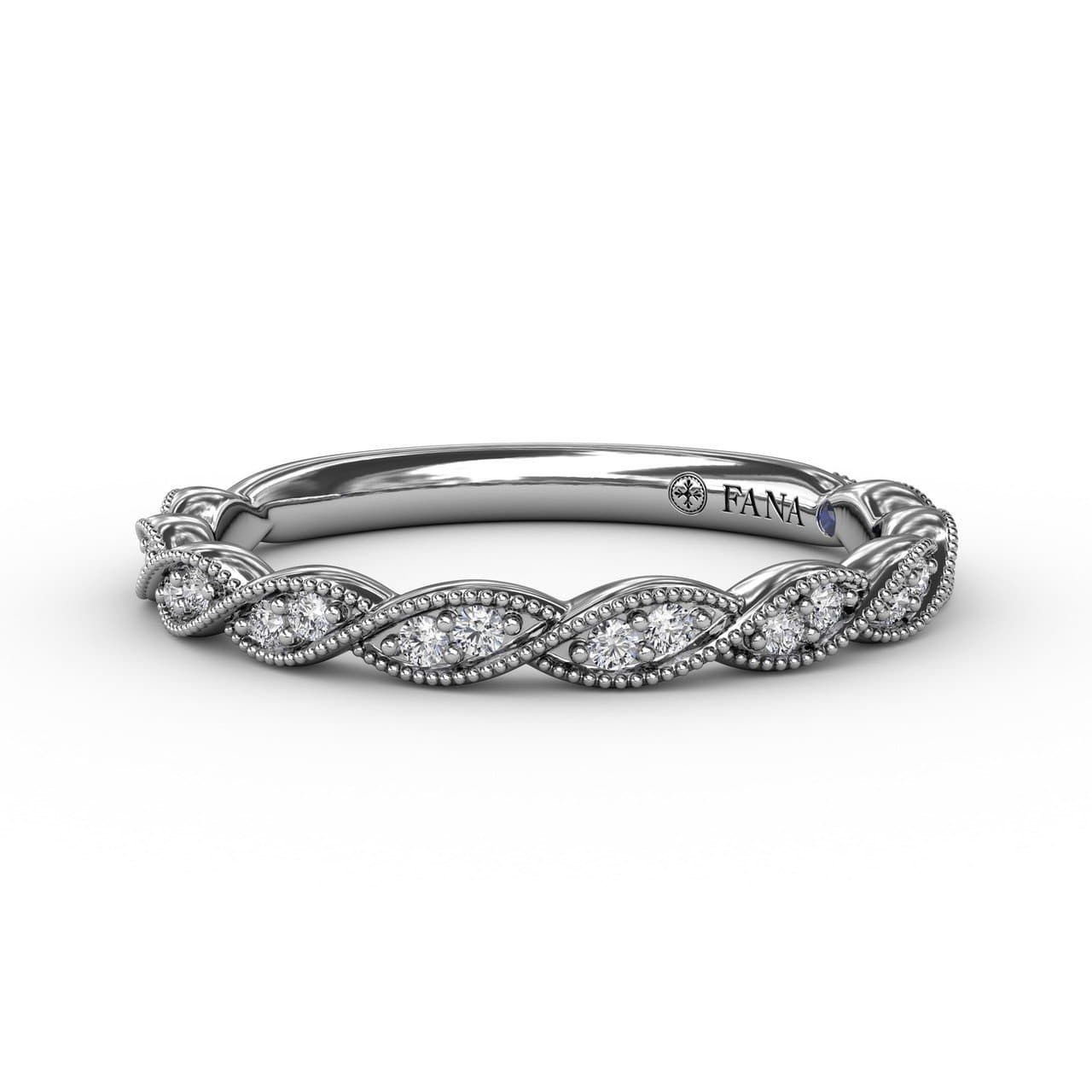 This beautiful diamond wedding band is designed to match engagement ring style S3258 (5552795451547)