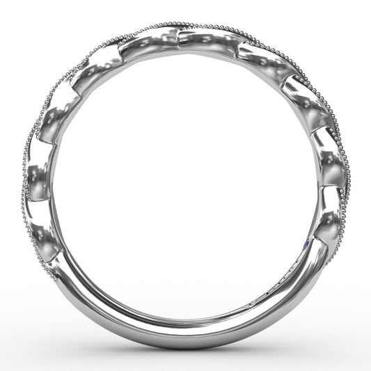 This beautiful diamond wedding band is designed to match engagement ring style S3258 (5552795451547)
