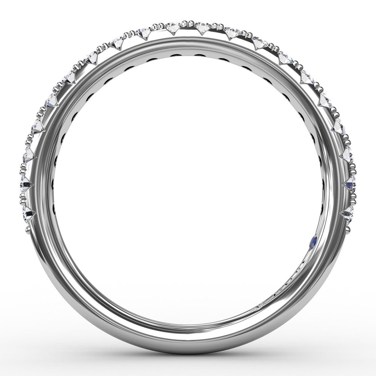 This beautiful diamond wedding band is designed to match engagement ring style S3286 (5552796270747)