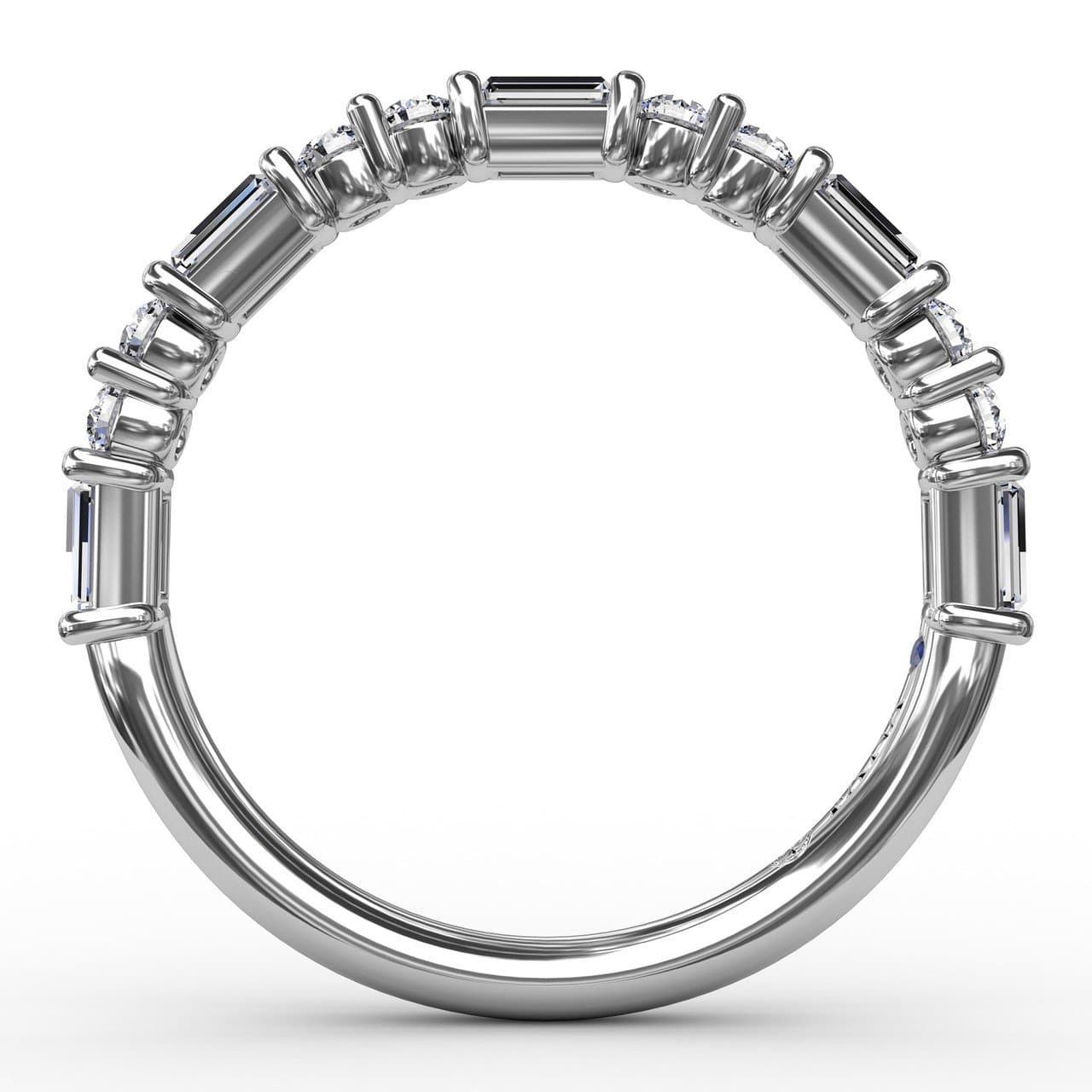 This beautiful diamond wedding band is designed to match engagement ring style S3320 (5552797155483)