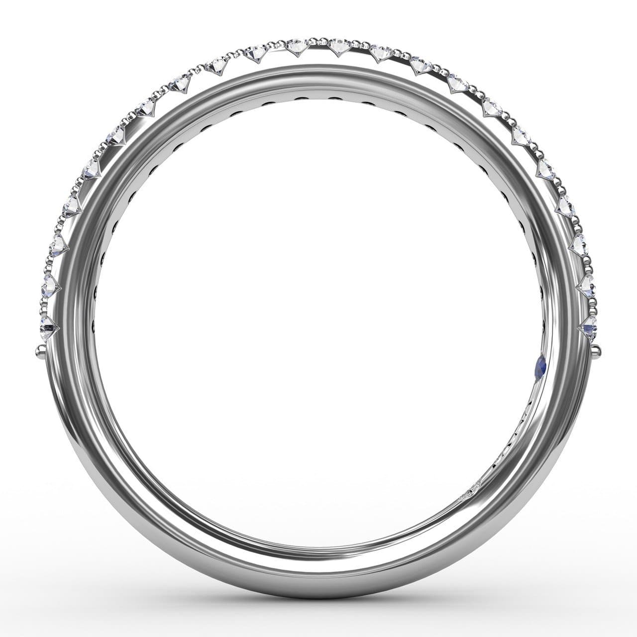This beautiful diamond wedding band is designed to match engagement ring style S3327 (5552797352091)