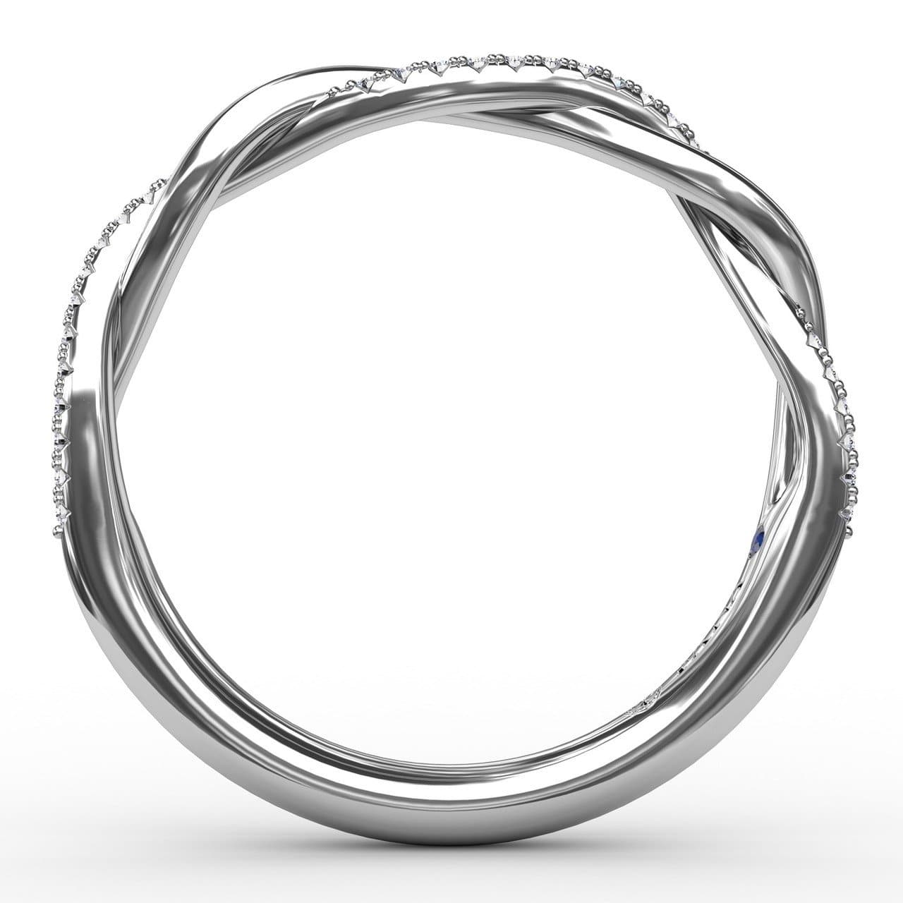 This beautiful diamond wedding band is designed to match engagement ring style S4001 (5552800333979)