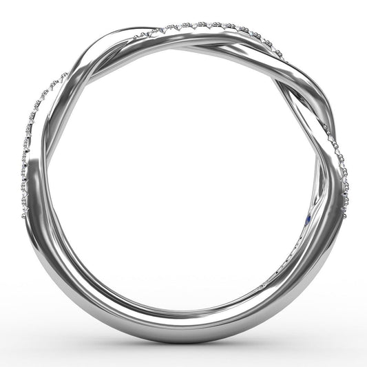 This beautiful diamond wedding band is designed to match engagement ring style S4001 (5552800333979)