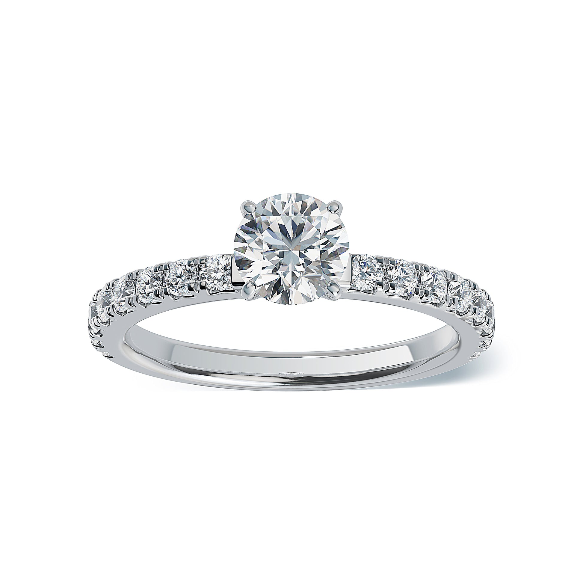 Lab Grown Diamond Engagamenet Ring (8055182754022)