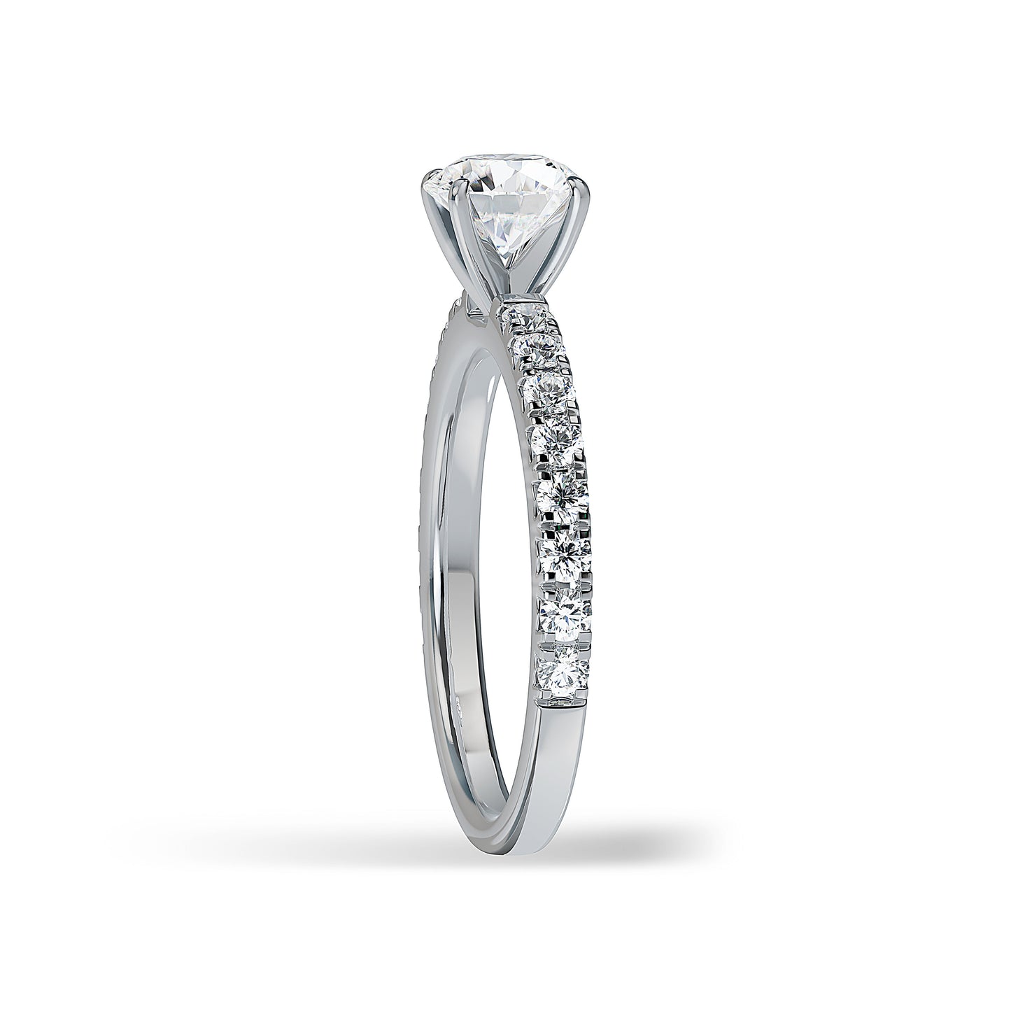Lab Grown Diamond Engagamenet Ring (8055182754022)