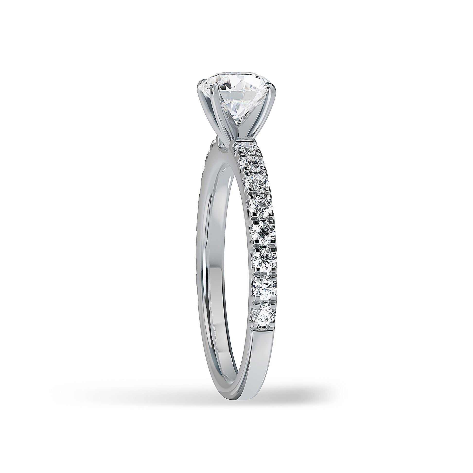 Lab Grown Diamond Engagamenet Ring (8055182754022)