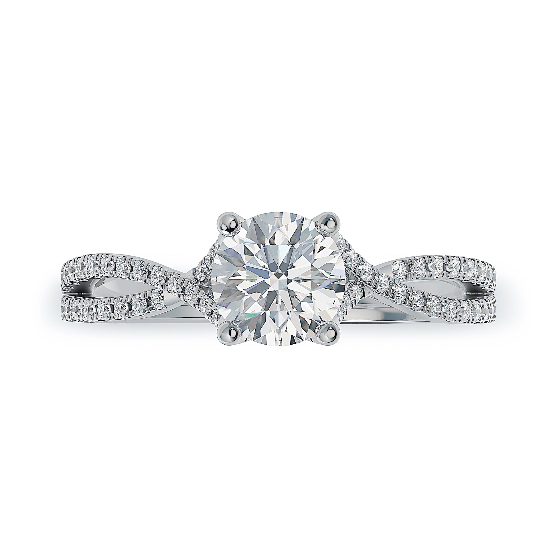 Lab Grown Diamond Engagamenet Ring (8055183311078)