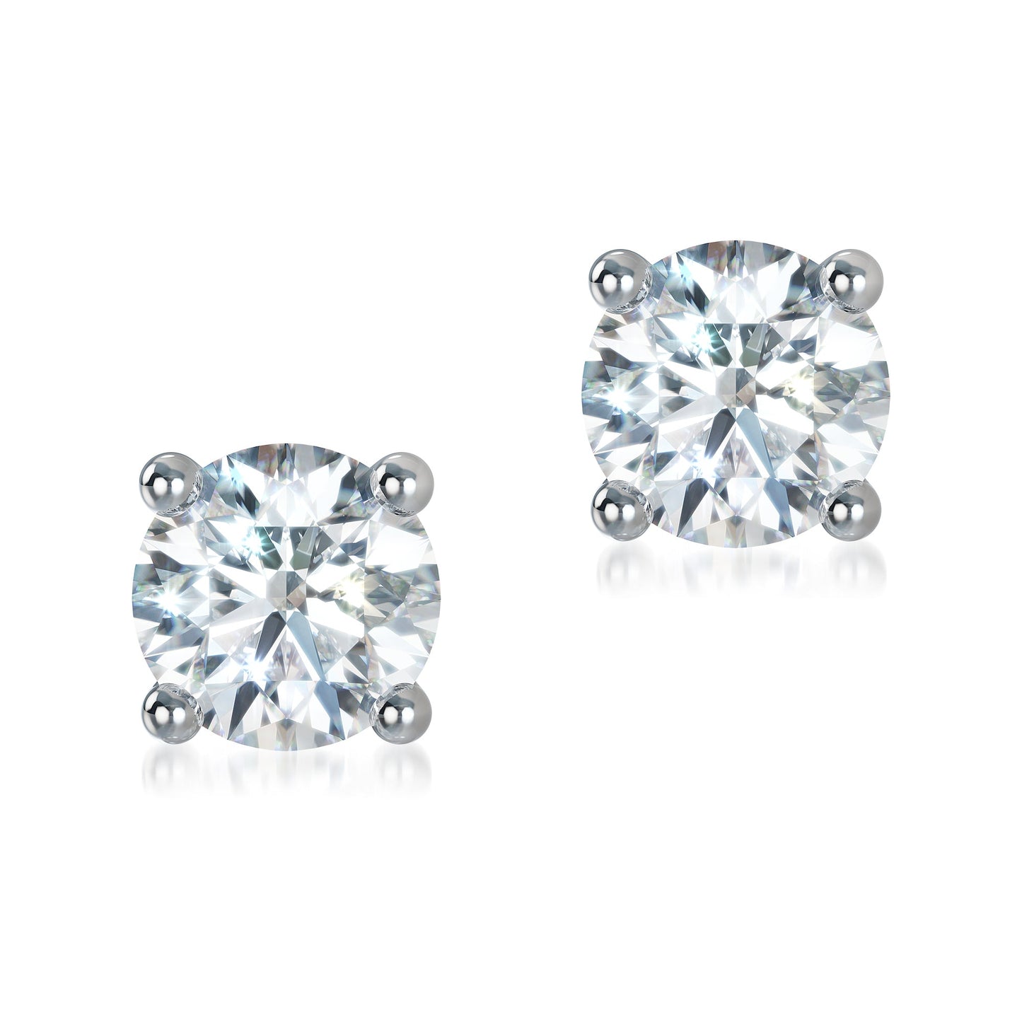 Lab Grown Diamond Stud Earrings (8055183573222)