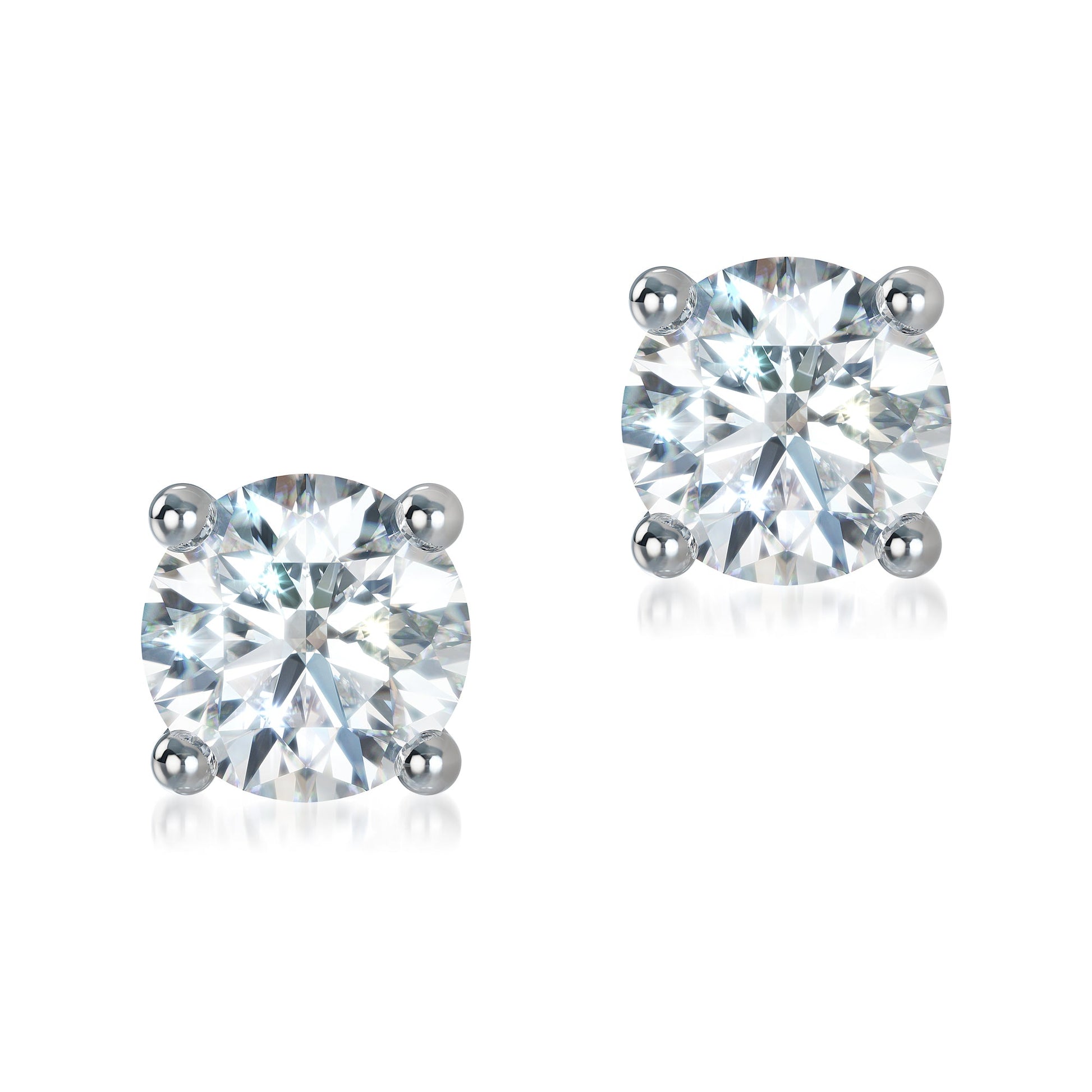 Lab Grown Diamond Stud Earrings (8055183573222)