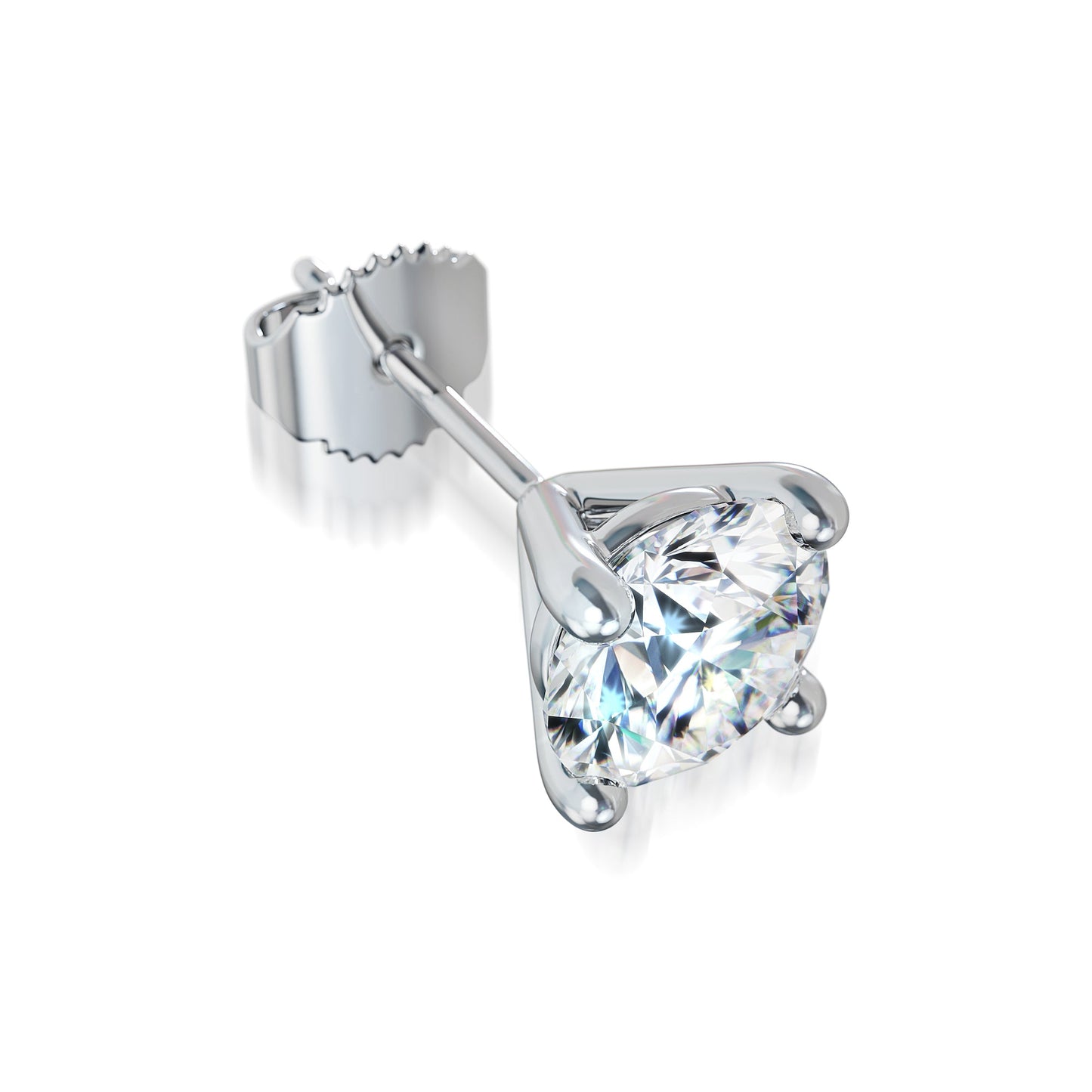 Lab Grown Diamond Stud Earrings (8055183573222)