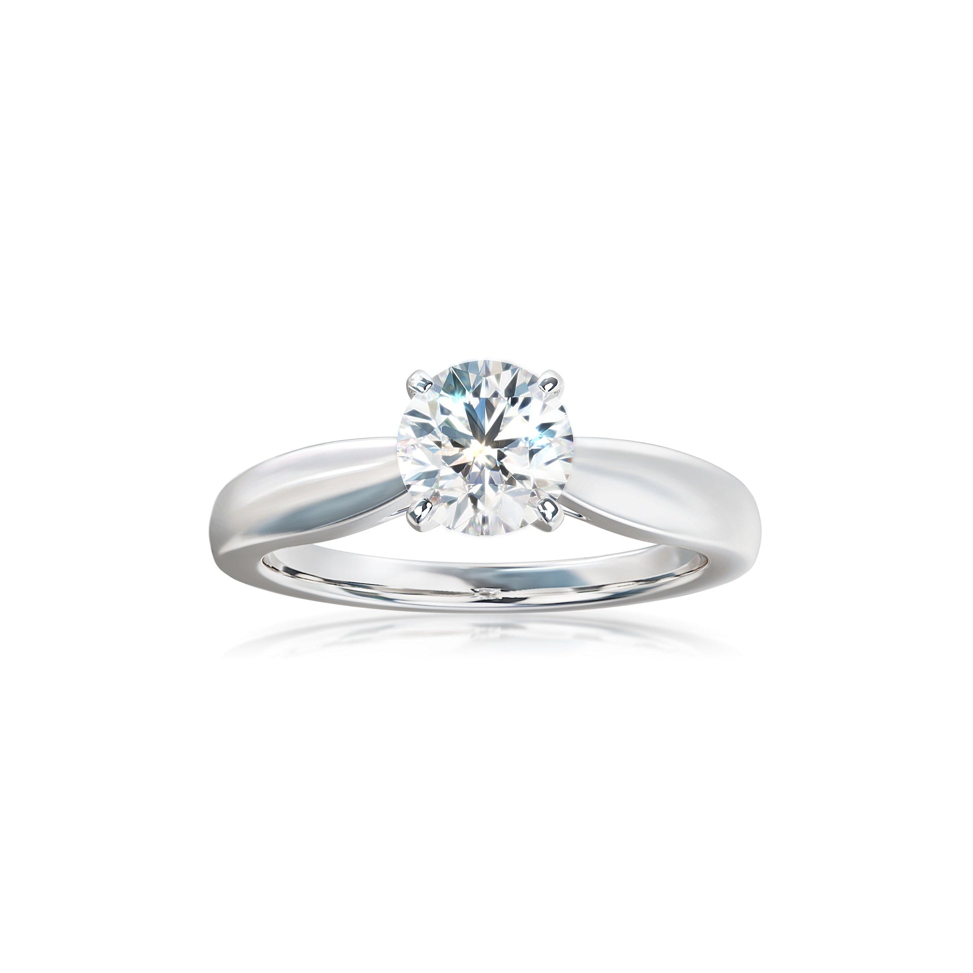 Lab Grown Diamond Solitaire Engagamenet Ring (8055183769830)